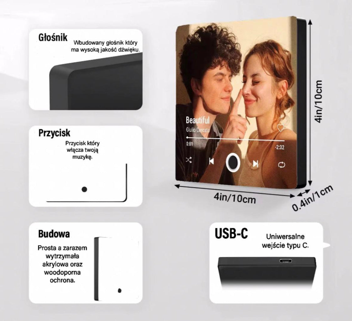 Grający Magnes na lodówkę